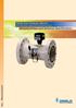 IGTM Gas Turbine Meter. Documentation and Technical Specifications. Gas - Measurement. with electronic outputs and mechanical counter
