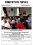 KNIVETON NEWS. Chapel Dedication article page 4