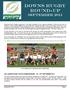 Downs Rugby ROUND-UP September 2011