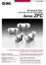 Series ZFC. Air Suction Filter In-line Type with One-touch Fittings