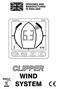WIND CLIPPER KTS ILLUM SCALE INC DEC CLIPPER WIND SYSTEM