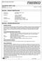 VULKEM 801 GRAY 5 GAL Version 2. Print Date 11/01/2008 REVISION DATE: 10/31/2008
