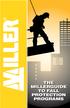 THE MILLERGUIDE TO FALL PROTECTION PROGRAMS