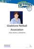 Gladstone Netball Association Pam Moore CARNIVAL