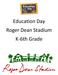 Education Day Roger Dean Stadium K-6th Grade