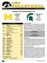 VOLLEYBALL IOWA. University of Iowa Hawkeyes (10-16, 1-13) No. 16 Michigan State Spartans (19-7, 8-6) Nov. 10, 2013