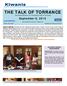 THE TALK OF TORRANCE The Official Bulletin for the Kiwanis Club of Torrance
