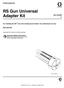 RS Gun Universal Adapter Kit