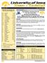 Women s Basketball. University of Iowa. Game #21 Jan. 30, Probable Starting Lineups. Pronunciation Guide. hawkeyesports.com