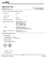 Safety Data Sheet Version 1.14 SDS Number Revision Date 01/26/2015 Print Date 06/06/2016