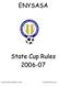 ENYSASA. State Cup Rules
