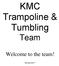 KMC Trampoline & Tumbling Team