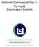 Fishnish Commercial Pier & Terminal Information Booklet