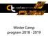 Winter Camp program