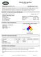 Material Safety Data Sheet Monopole, Inc.