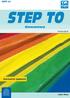 CEFR A2 STEP TO. Elementary Student Book. Revised & Updated. Offi cial preparation material for Anglia ESOL International Examinations.
