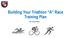Building Your Triathlon A Race Training Plan. BY Coach Neal