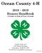 Ocean County 4-H Honors Handbook A Guide to End of Year Awards