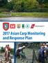 2017 Asian Carp Monitoring and Response Plan