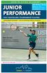 JUNIOR PERFORMANCE CITIES ACADEMY FOR YEAR-ROUND TOURNAMENT PLAYERS. Max Exsted