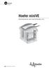 user manual minive Hoefer minive electrophoresis and electrotransfer unit um SE300-IM/Rev. A0/05-04