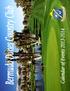 Bermuda Dunes Country Club. Calendar of Events