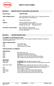 SAFETY DATA SHEET. AVIATION REGULATED LIQUID, N.O.S. (Cyanoacrylate ester) Note: Applicable for air transport only.