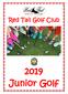 Red Tail Golf Club Junior Golf