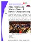 2011 Nebraska State Cheer & Dance Championship