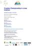 Croatian Championship in cross triathlon