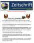 Zeitschrift: A newsletter for Porsche enthusiasts. From our President