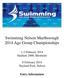 Swimming Nelson Marlborough 2014 Age Group Championships
