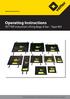 Operating Instructions VETTER Industrial Lifting Bags 8 bar - Type IKV