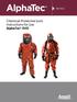 Chemical Protective Suits Instructions for Use AlphaTec EVO EN 943