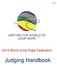 Page World Jump Rope Federation. Judging Handbook
