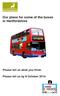 Our plans for some of the buses in Hertfordshire