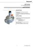 HUPF Series DESCRIPTION APPLICATION INSTRUCTION SHEET GAS PRESSURE REGULATOR WITH INCORPORATED FILTER EN1C-0003NL05 R1205.