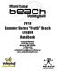 2013 Summer Series Youth Beach League Handbook