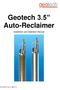 Geotech 3.5 Auto-Reclaimer