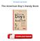 Ebooks Read Online The American Boy's Handy Book