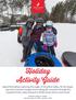 Holiday Activity Guide