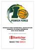 IPSWICH FORCE BASKETBALL ASSOCIATION PARENTS/PLAYERS HANDBOOK SEASON. Ipswich Force Basketball is proudly sponsored by