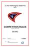 COMPETITION RULES (Version 2.5 / June 17 th 2014)