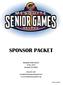 SPONSOR PACKET. Mesquite Senior Games PO Box 2079 Mesquite, NV (702)