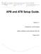 APB and ATB Setup Guide.