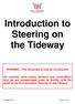 Introduction to Steering on the Tideway
