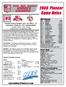 2006 Pioneer Game Notes