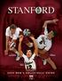 STANFORD ATHLETICS A Tradition of Excellence