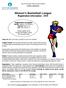 Women s Basketball League Registration Information