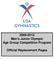Men s Junior Olympic Age Group Competition Program. Official Replacement Pages